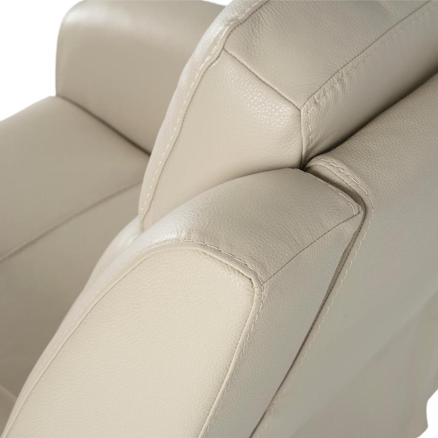 Miata Leather Power Recliner  alternate image, 6 of 11 images.