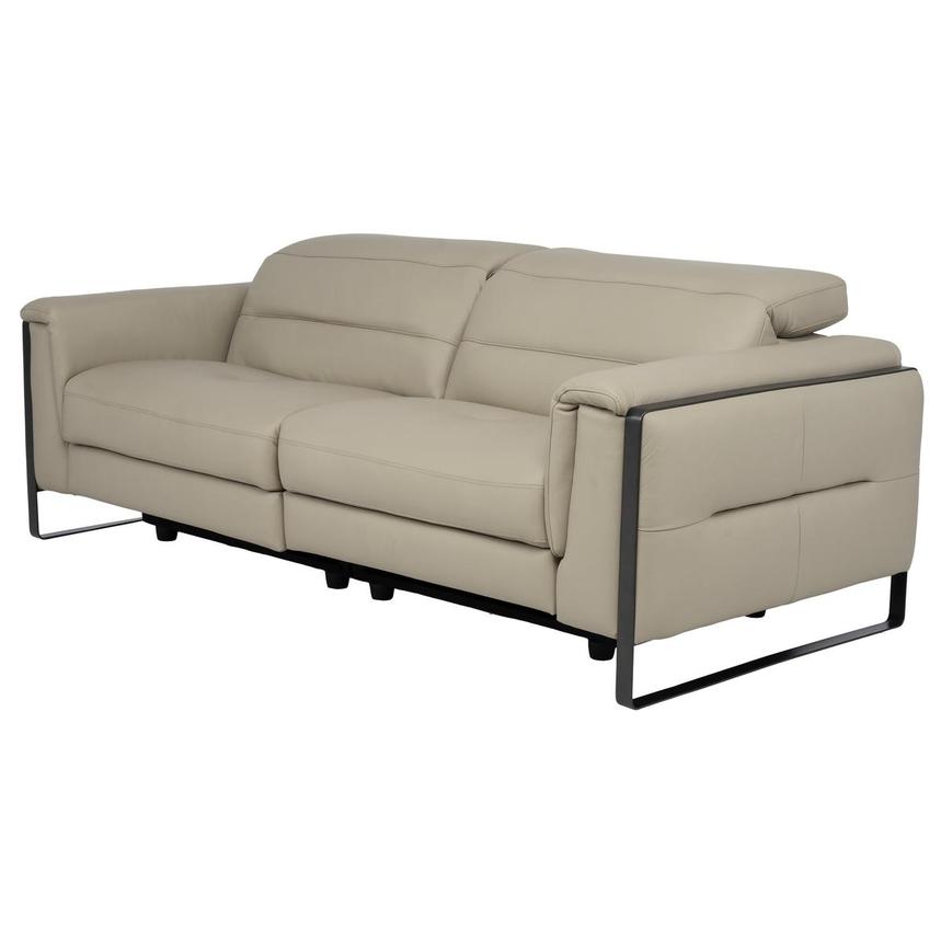 Weston Leather Power Reclining Sofa  main image, 1 of 8 images.