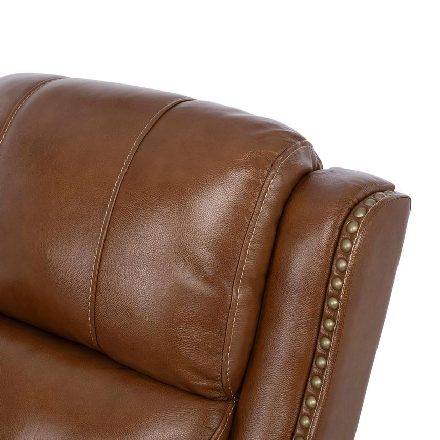 Durham Tan Leather Power Recliner alternate image, 7 of 11 images.