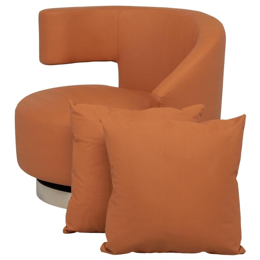 Okru III Tan Accent Chair w/2 Pillows  main image, 1 of 15 images.