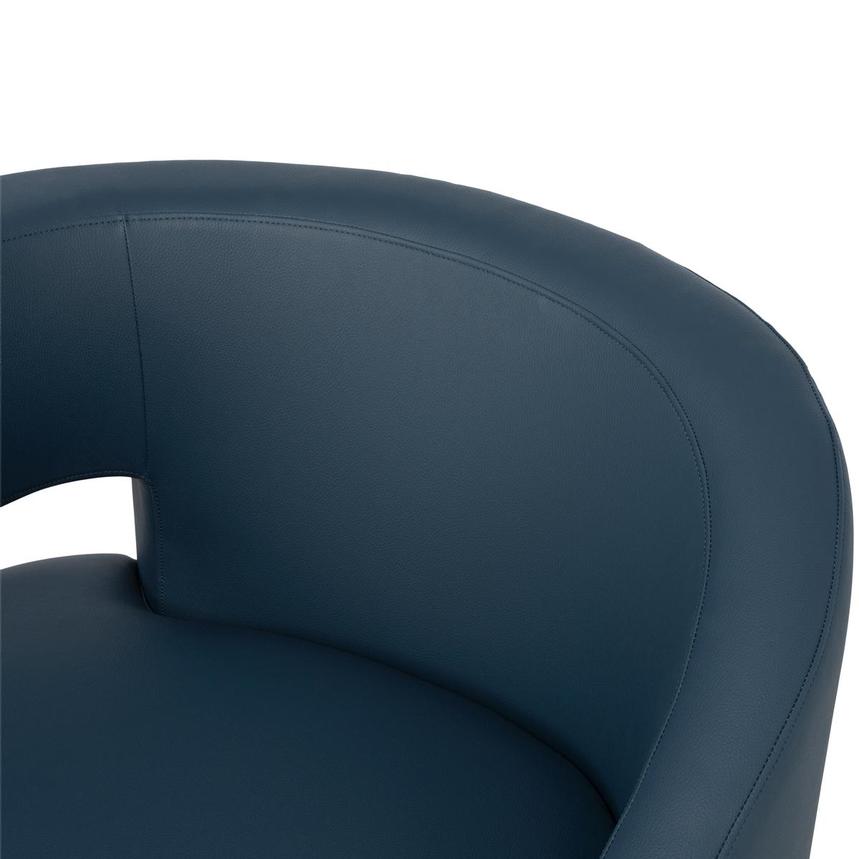 Okru III Blue Accent Chair w/2 Pillows  alternate image, 8 of 14 images.