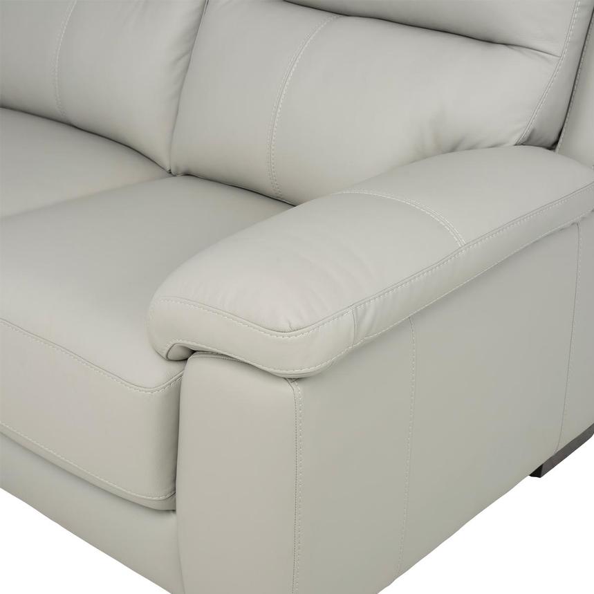 Cali Leather Loveseat  alternate image, 7 of 8 images.