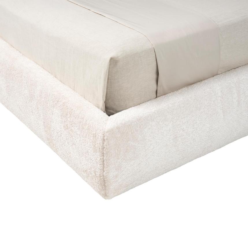 Arianna Ivory Queen Platform Bed  alternate image, 7 of 9 images.