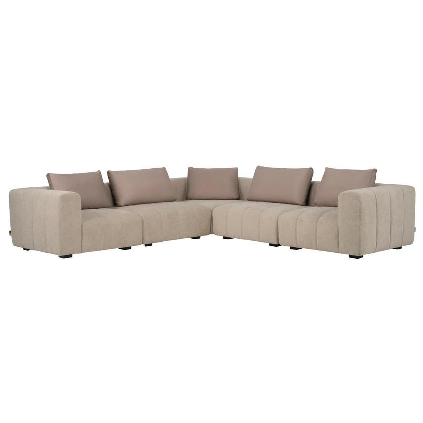 Chevron Sectional Sofa  main image, 1 of 8 images.