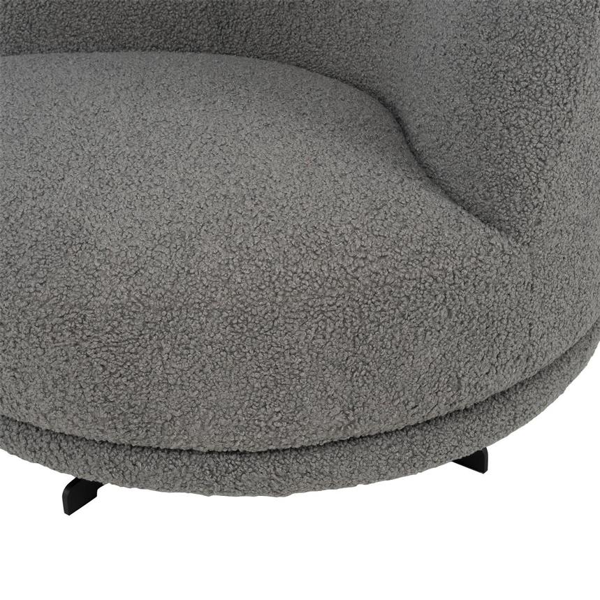 Rhea Gray Swivel Chair  alternate image, 6 of 8 images.