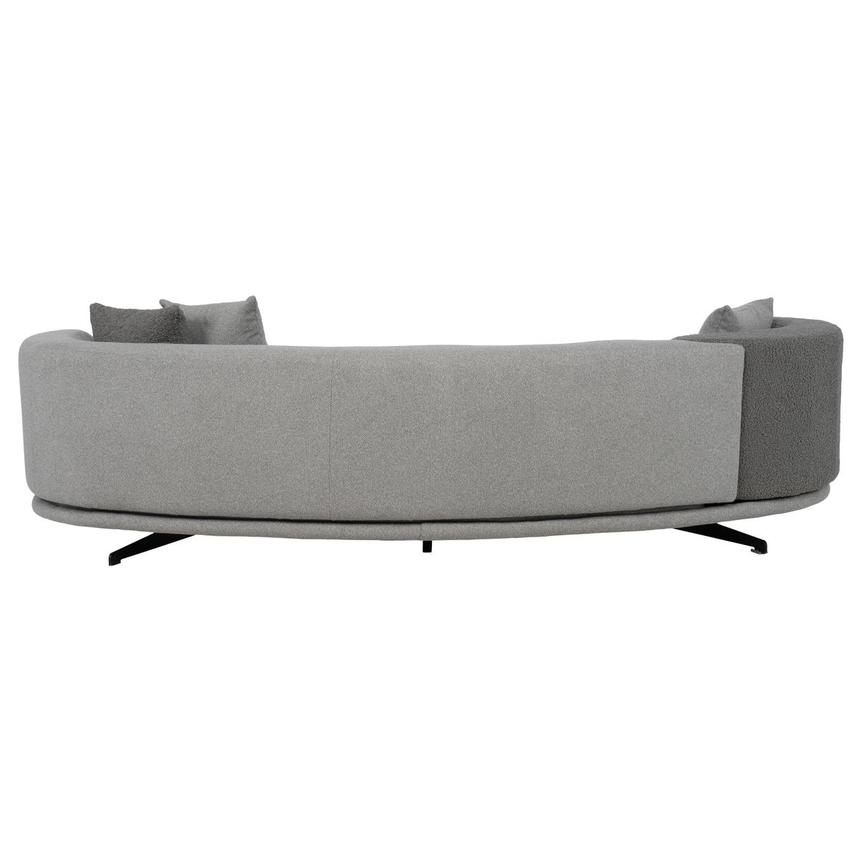 Rhea Gray Swivel Sofa  alternate image, 6 of 10 images.