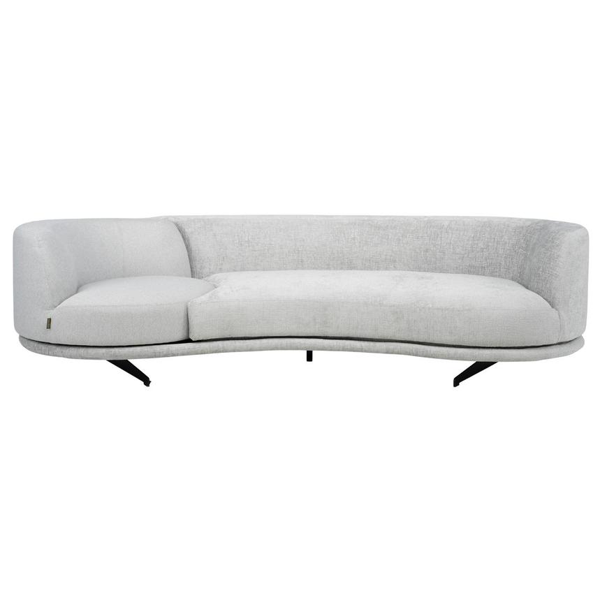 Rhea Gray Swivel Sofa alternate image, 2 of 11 images.