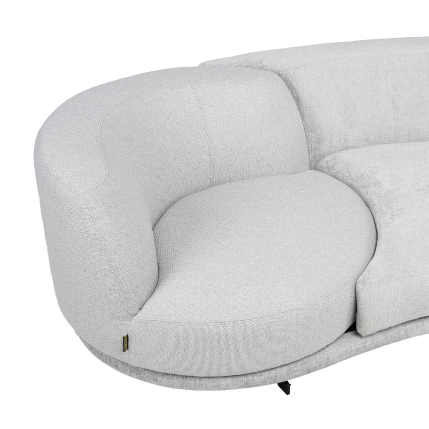 Rhea Gray Swivel Sofa alternate image, 7 of 11 images.