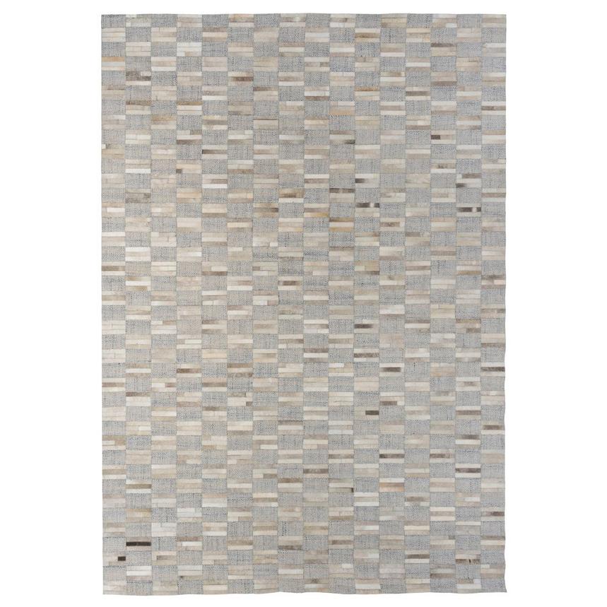 Storm Cowhide Patchwork 8' x 10' Area Rug  main image, 1 of 5 images.