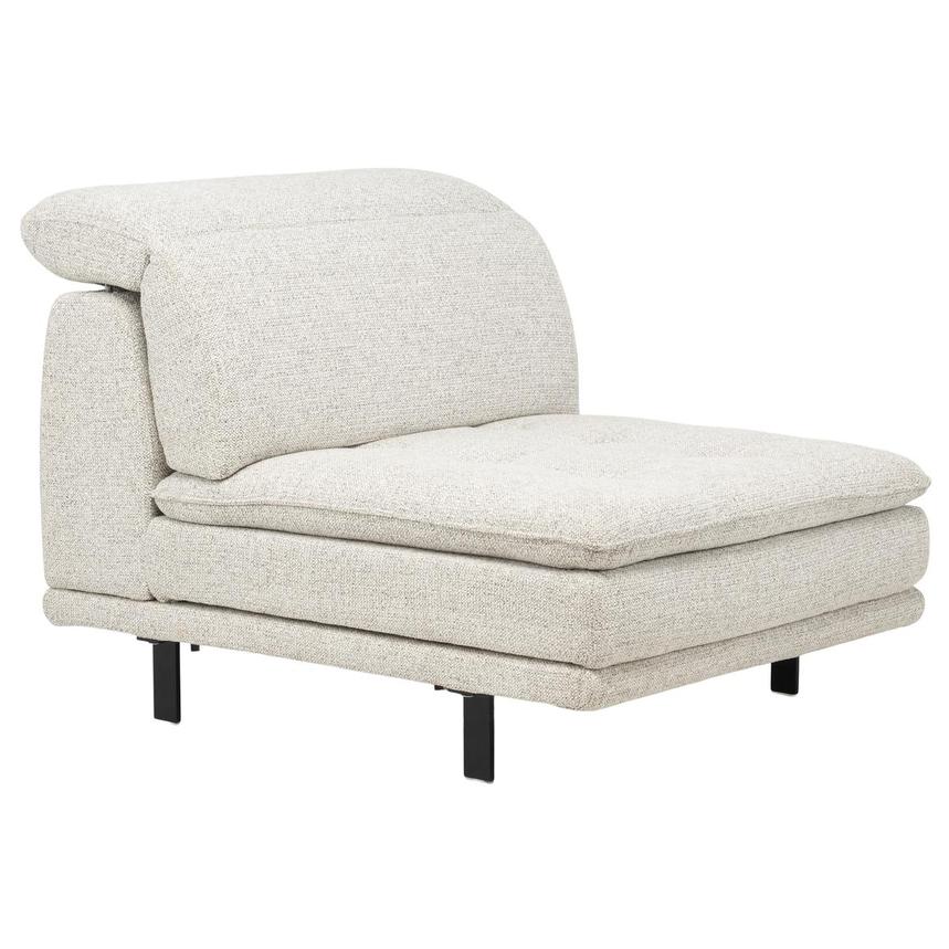 Belana Gray Armless Chair  alternate image, 4 of 6 images.