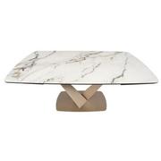 Chantelle Extendable Dining Table  alternate image, 6 of 9 images.