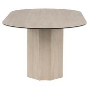 Alabaster Rectangular Dining Table  alternate image, 3 of 6 images.