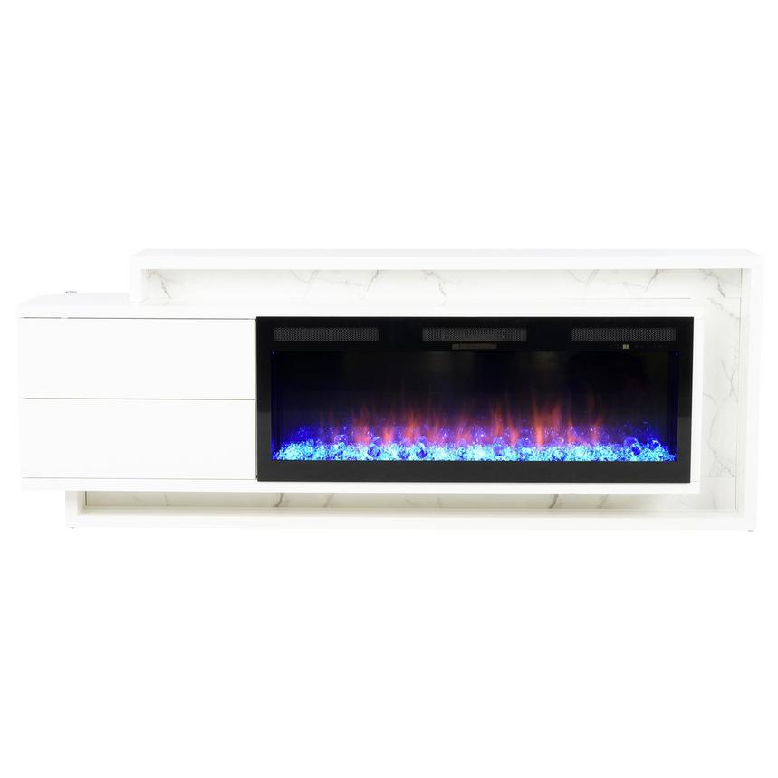 Urban Blaze White Electric Fireplace  main image, 1 of 11 images.