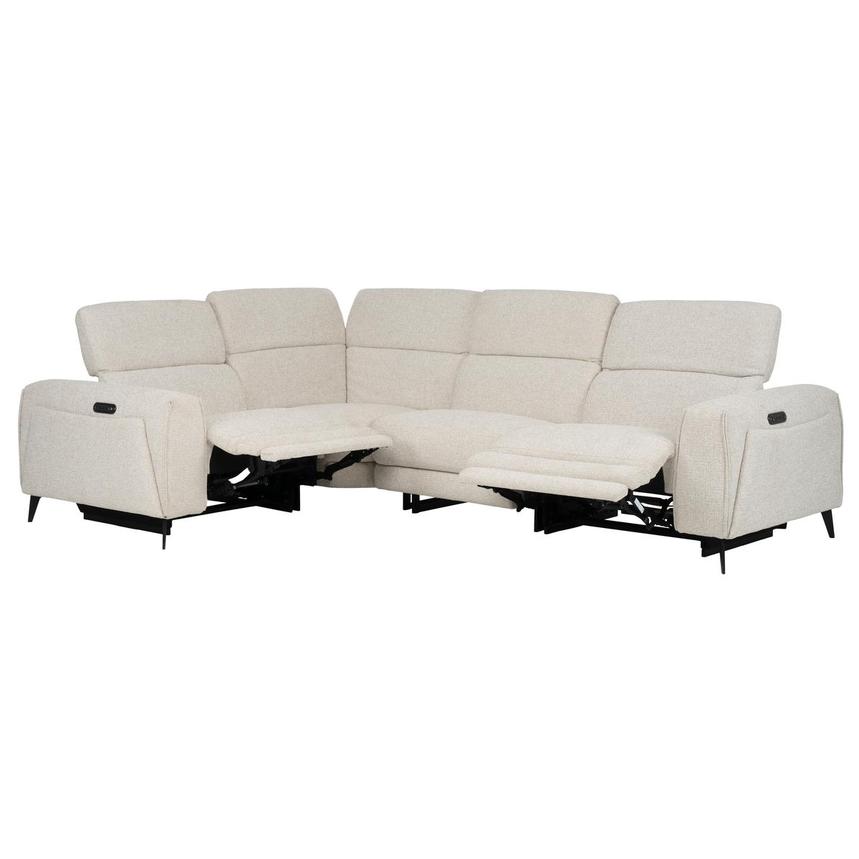 Luke Gray Power Reclining Sectional with 4PCS/2PWR alternate image, 2 of 9 images.