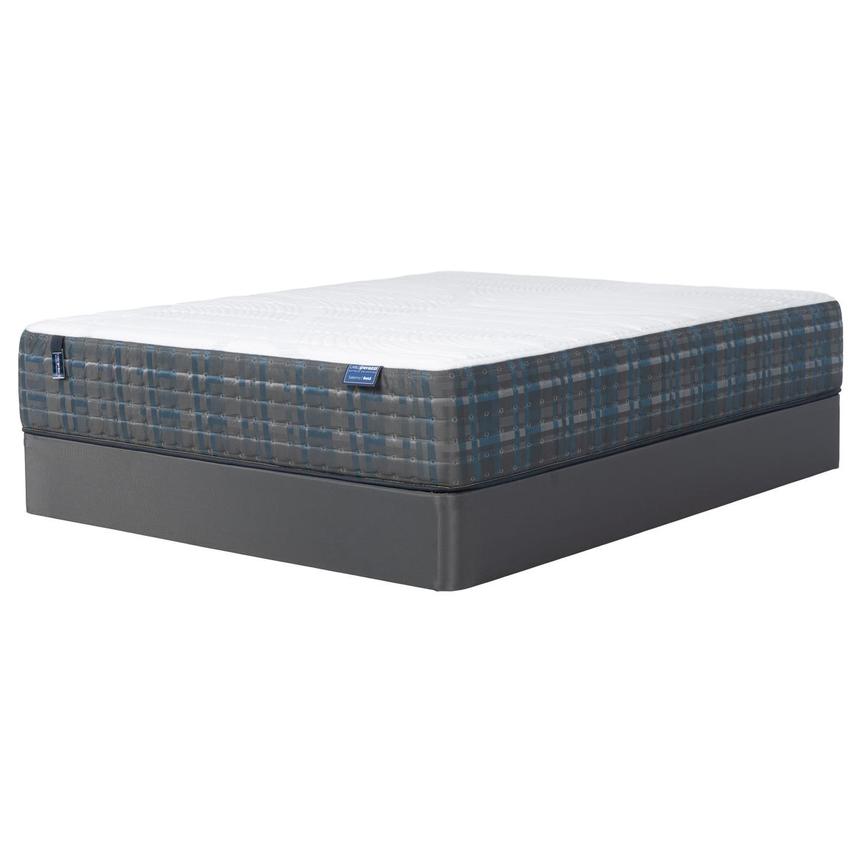 Salermo Gen2-Hybrid Plush Full Mattress w/Regular Foundation by Carlo Perazzi