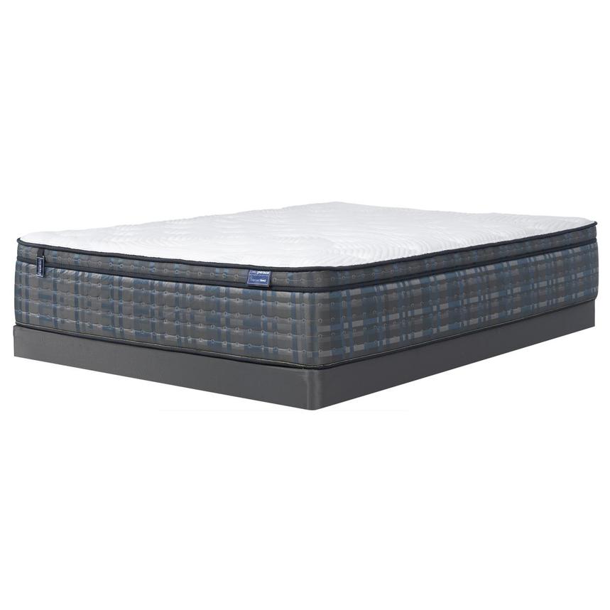 Caprice Gen2 Plush King Mattress w/Low Foundation by Carlo Perazzi