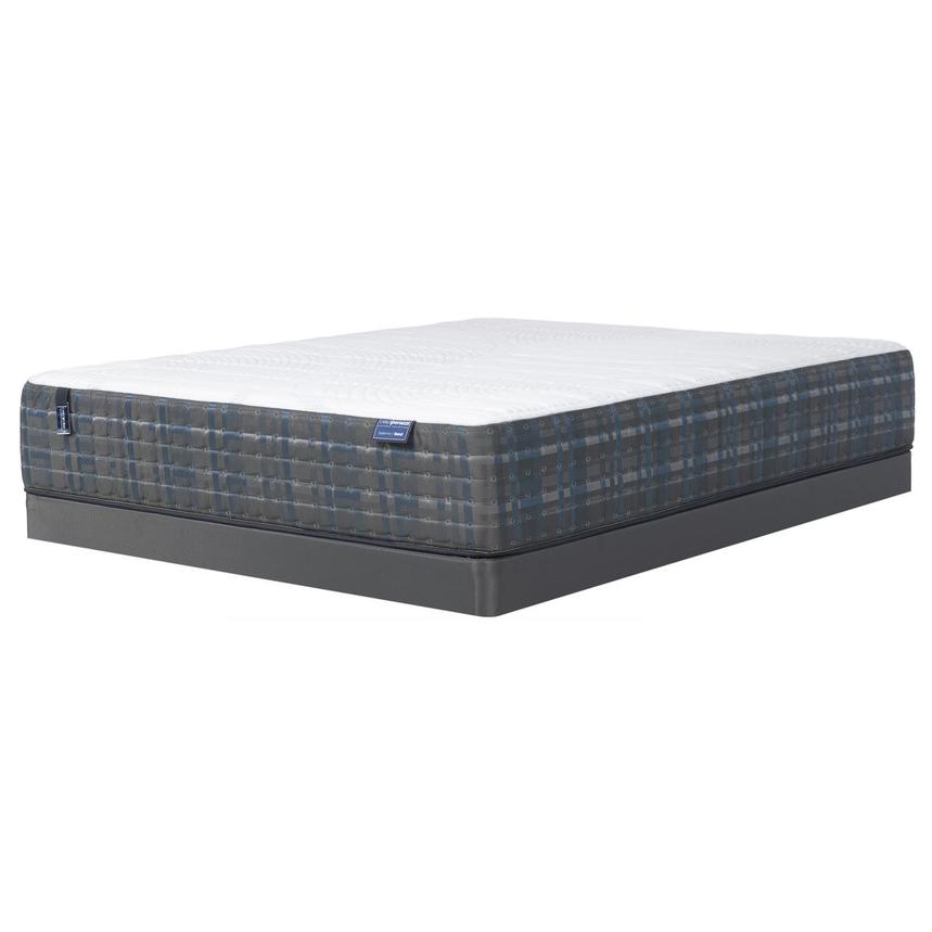 Salermo Gen2-Hybrid Firm King Mattress w/Low Foundation by Carlo Perazzi