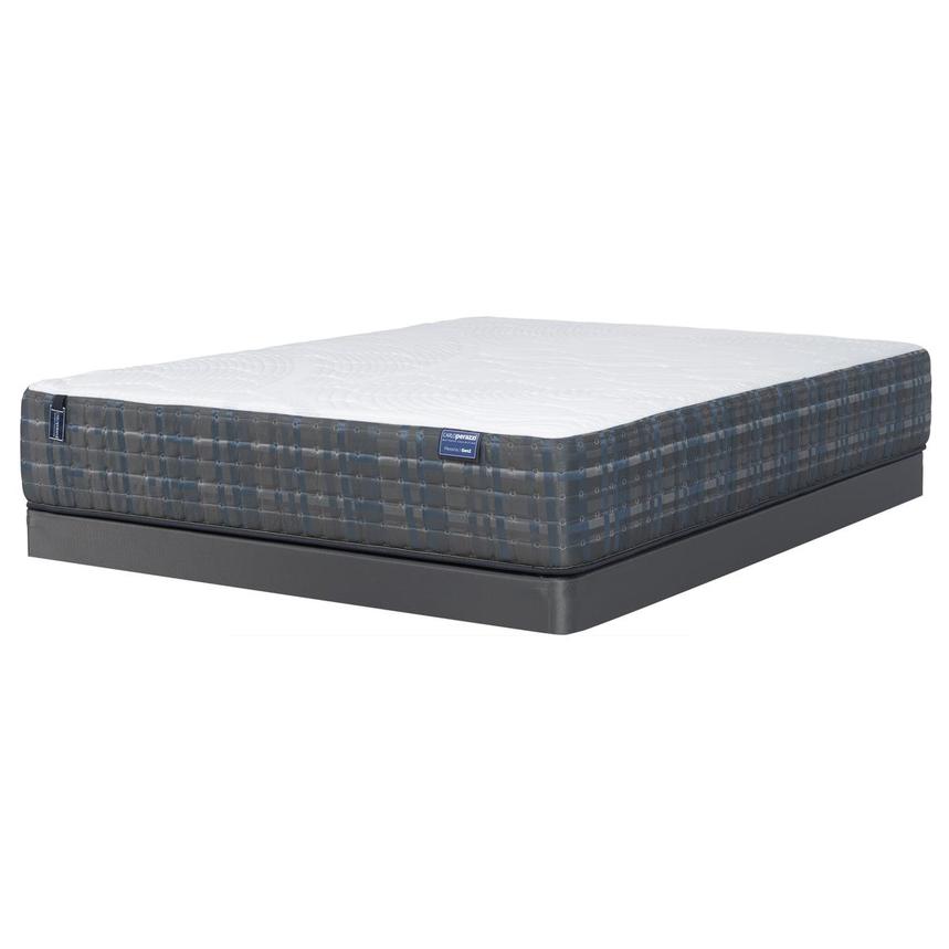 Messina Gen2-Hybrid Firm Queen Mattress w/Low Foundation by Carlo Perazzi