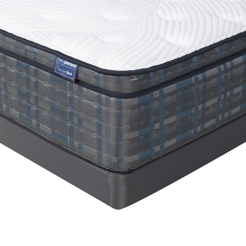 Caprice Gen2 Plush Full Mattress w/Low Foundation by Carlo Perazzi  alternate image, 3 of 3 images.