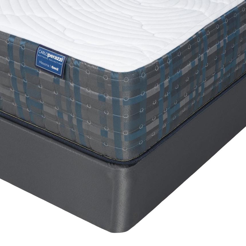 Messina Gen2-Hybrid Firm Full Mattress w/Regular Foundation by Carlo Perazzi alternate image, 2 of 5 images.