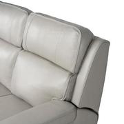 Alex Gray Leather Power Reclining Sofa  alternate image, 6 of 12 images.