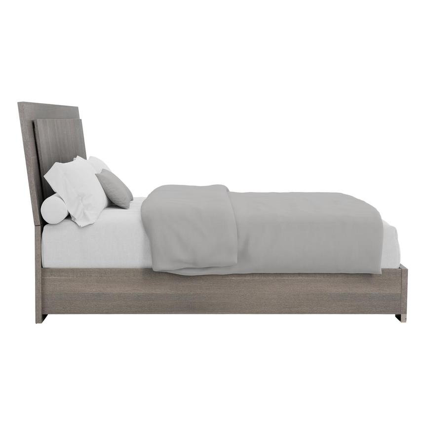 Tivo Gray Full Panel Bed  alternate image, 6 of 9 images.