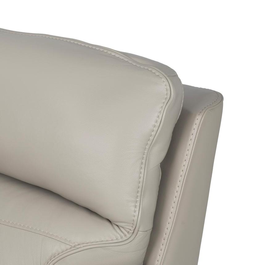 Granite Leather Power Reclining Sectional with 5PCS/3PWR alternate image, 5 of 13 images.