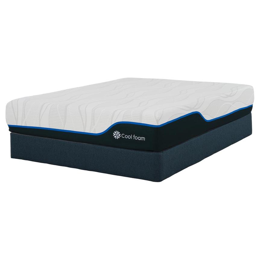 Crest Full Mattress w/Regular Foundation by Simmons