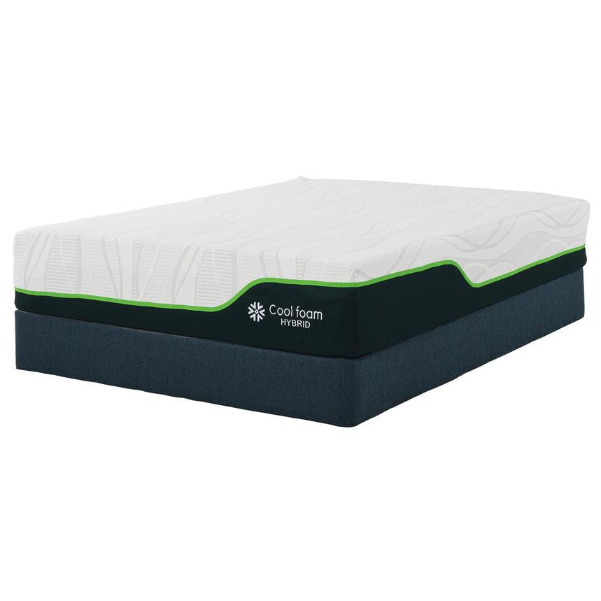 Zen-Hybrid Full Mattress w/Regular Foundation Beautyrest by Simmons