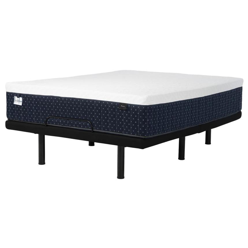 Erbezzo-Medium King Mattress w/Legra Powered Base by Carlo Perazzi Elite