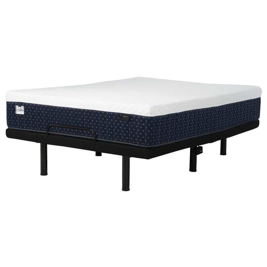 Fabriano Gen2-Firm King Mattress w/Donalie Powered Base by Carlo Perazzi Elite