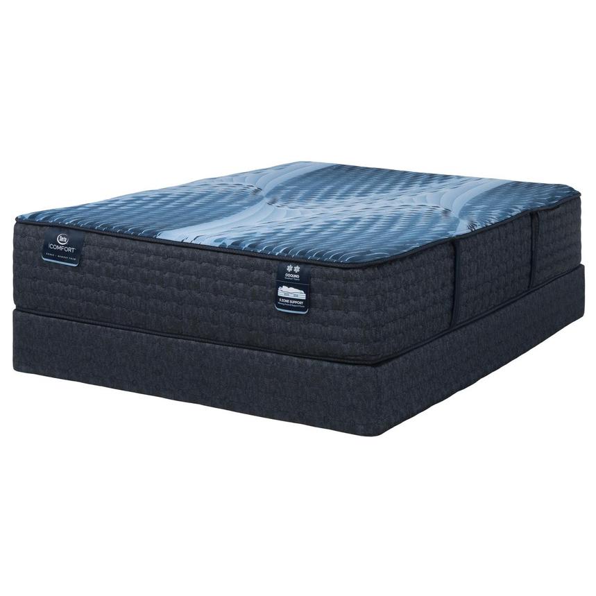 Aspire-Plush King Mattress w/Regular Foundation by Serta iComfort  main image, 1 of 7 images.