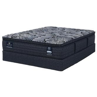 Lexton-Medium Pillow Top King Mattress w/Regular Foundation by Serta iComfort