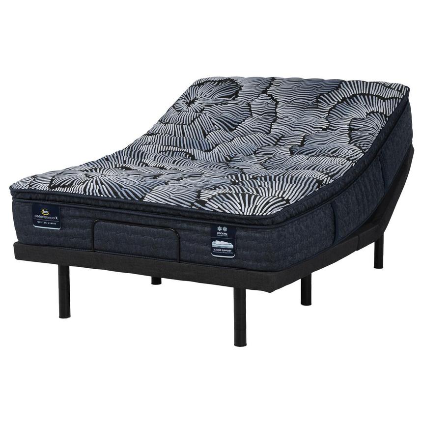 Lexton-Medium Pillow Top King Mattress w/Motion Renew Powered Base by Serta® alternate image, 2 of 10 images.