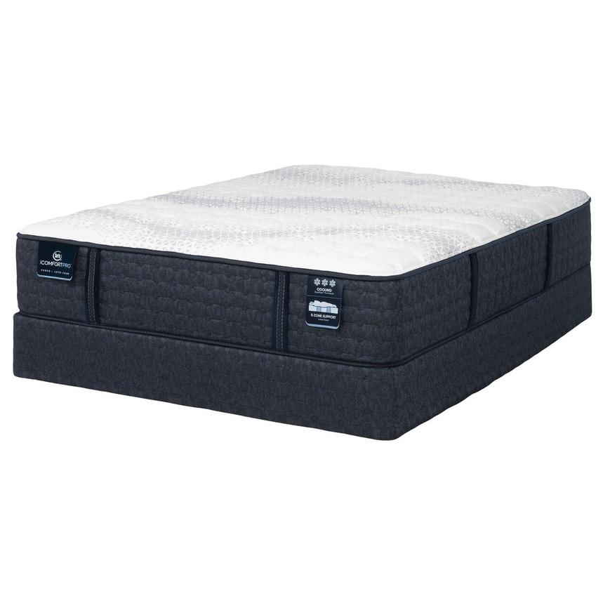 Ambrose-Firm Queen Mattress w/Regular Foundation by Serta  main image, 1 of 8 images.