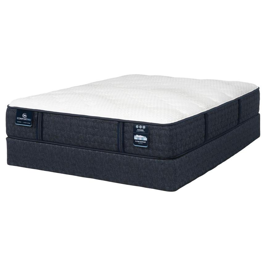 Chelsea-Medium Queen Mattress w/Regular Foundation by Serta