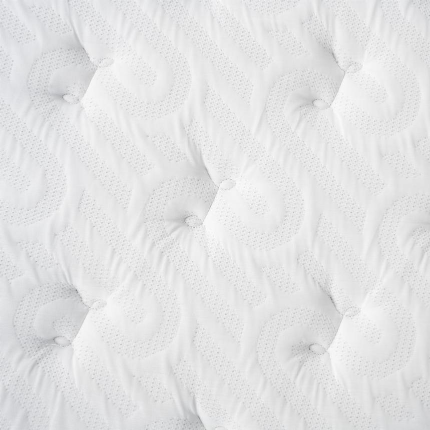 Alezio-Medium Queen Mattress w/Regular Foundation by Carlo Perazzi Elite  alternate image, 6 of 6 images.