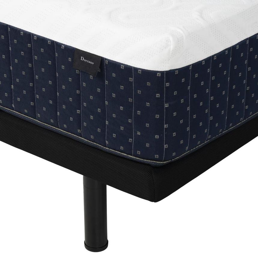 Dorzano Gen2-Medium Queen Mattress w/Donalie Powered Base by Carlo Perazzi Elite  alternate image, 4 of 4 images.