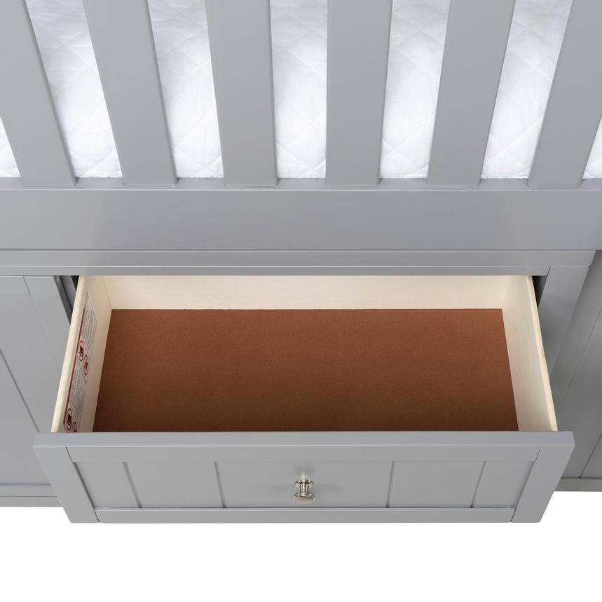 GALLERIAPIETROBAZZANTI&FIGLIO ブロンズ トリポッド Balto Gray Twin Loft Bed w/Storage | El Dorado Furniture