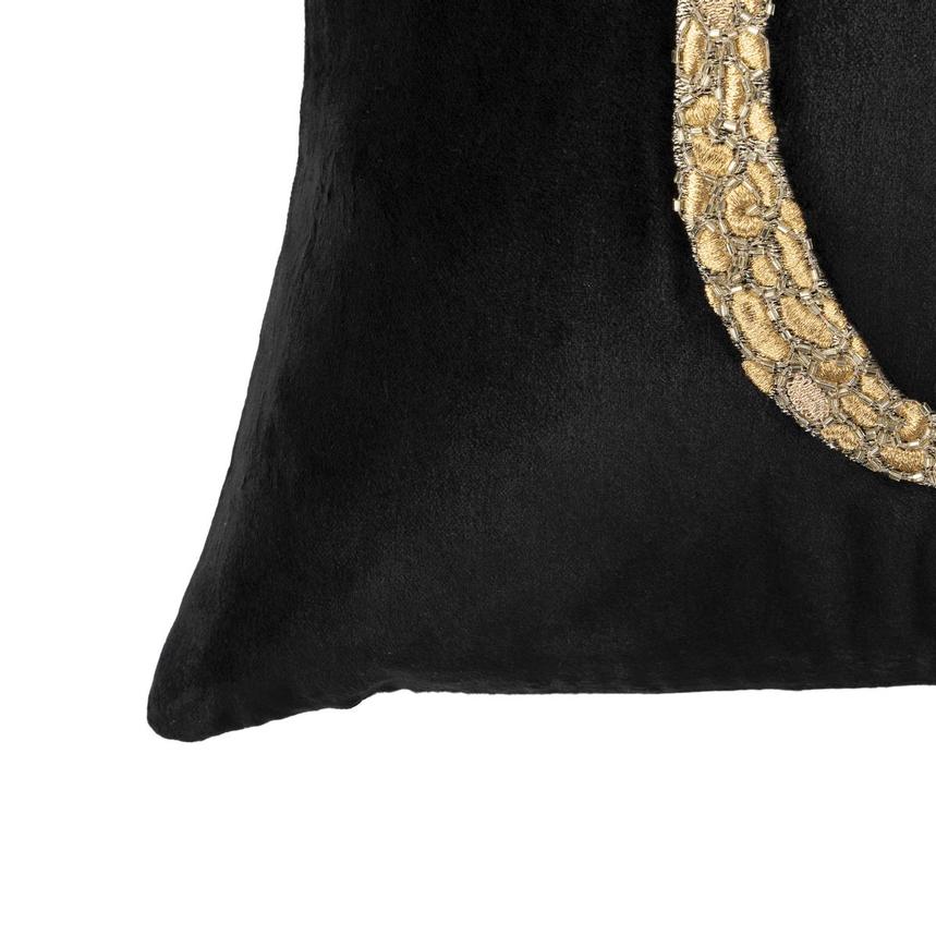 Pars Black Accent Pillow alternate image, 2 of 4 images.