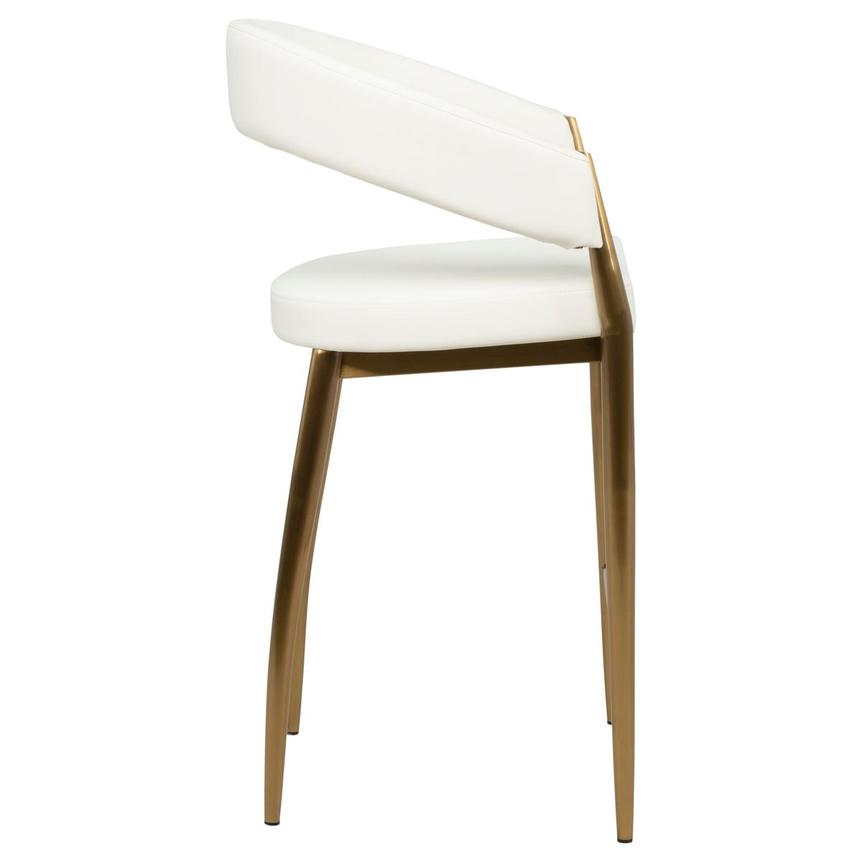 Britney White Counter Stool  alternate image, 3 of 8 images.