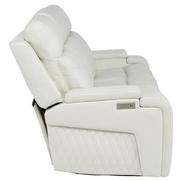 Zeus Leather Power Reclining Sofa  alternate image, 6 of 16 images.