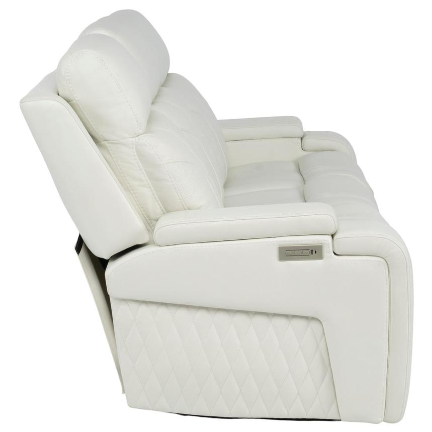 Zeus Leather Power Reclining Sofa  alternate image, 6 of 17 images.