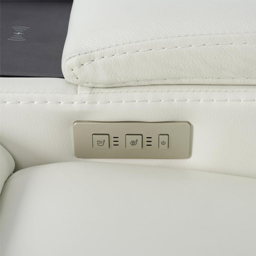 Zeus Leather Power Reclining Sofa alternate image, 12 of 17 images.