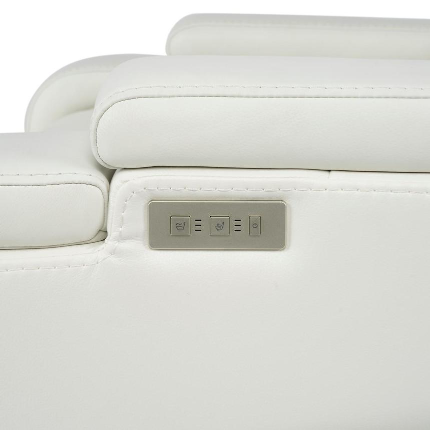 Zeus Leather Power Recliner alternate image, 12 of 14 images.