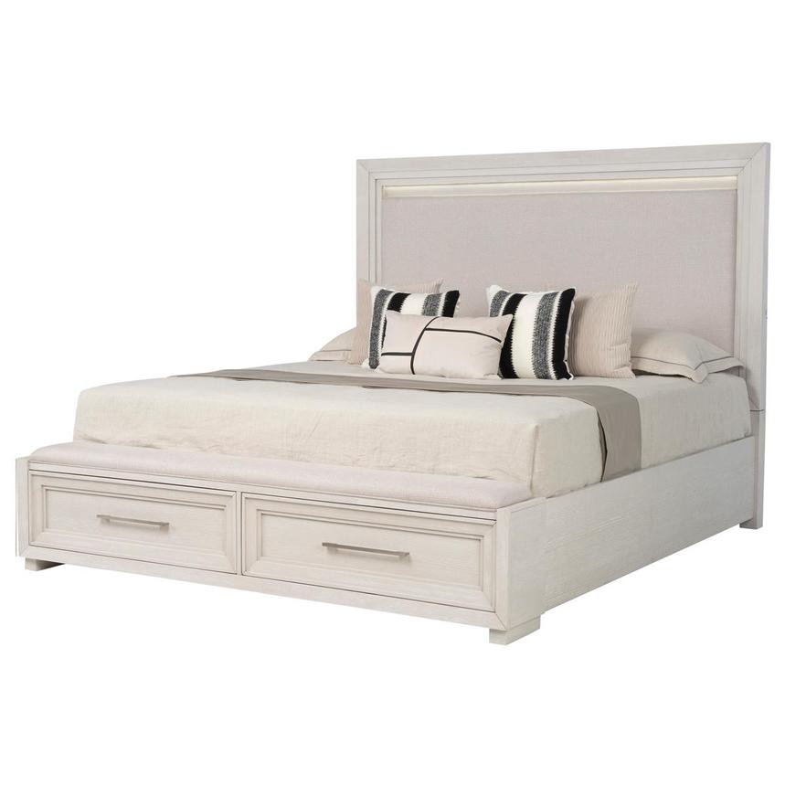 Vigo Queen Storage Panel Bed alternate image, 2 of 13 images.