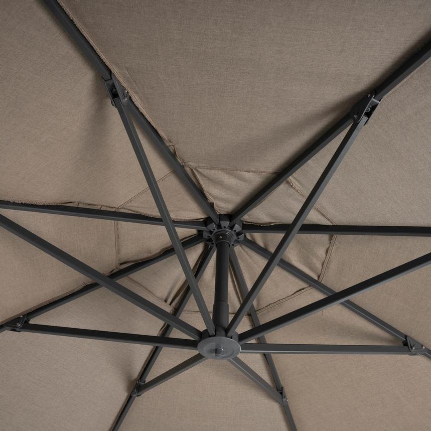 Parasol Brown Cantilever Umbrella By Panama Jack  alternate image, 9 of 14 images.