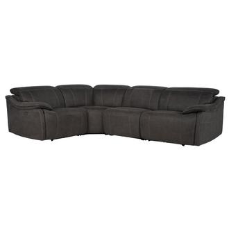 Dallas Dark Gray Power Reclining Sectional with 4PCS/2PWR