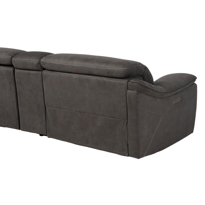 Dallas Dark Gray Home Theater Seating with 5PCS/3PWR  alternate image, 4 of 11 images.