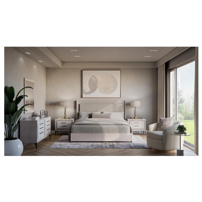 Ellene King Panel Bed alternate image, 2 of 8 images.